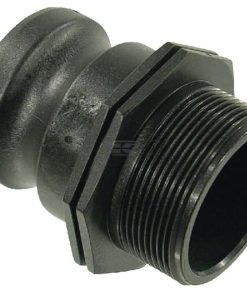 Camlock Tipo F 2" rosca macho, polipropileno