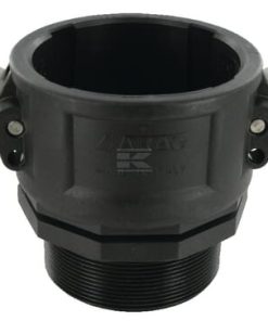 Camlock Tipo B 3" rosca macho, polipropileno