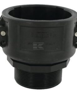 Camlock Tipo B 3" rosca macho 2.1/2", polipropileno
