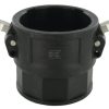Camlock Tipo D 3" rosca hembra, polipropileno