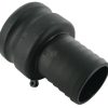 Extremo de maguera Camlock Tipo E 3" de 63 mm, polipropileno