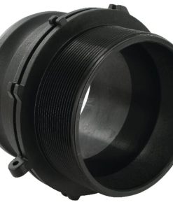 Camlock Tipo F 4" rosca macho, polipropileno