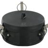 Tapa Camlock Tipo DC 4",  polipropileno