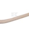 Mango pala, plana, doble curva, 120 cm
