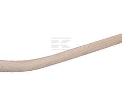 Mango pala, plana, doble curva, 120 cm