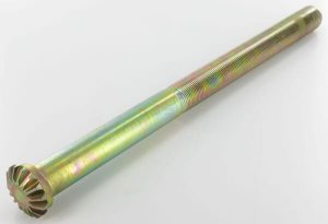 Husillo con engranaje