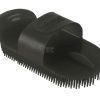 Needle currycomb black plastic 2 Needle currycomb black plastic