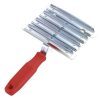 Currycomb metal, finely toothed
