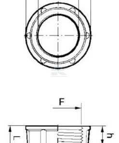 Tuerca 3/4"
