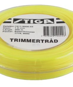 Hilo de corte Ø 1.6mm 200m sección redonda amarillo Stiga