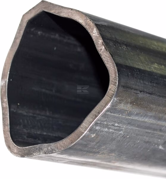 Tubo exterior perfil triangular, T80/T90 Øext. 55 mm, Øint. 63 mm x 55 mm - 4,00 mm L: 2800 mm Comer