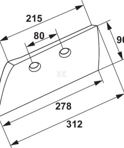 Reja de raseta larga FG I p/G&B