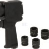 Juego de 5 llaves de impacto neumáticas, 1/2", 680 Nm, tipo Super Mini