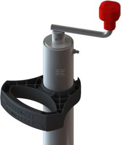 Maneuvering handle for wheel jack diameter 60mm