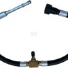 Fuel pressure test adapter hose