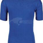 Camiseta, color azul real, 2XS