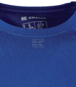 Camiseta, color azul real, S