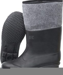 Botas de goma PVC con plantillas de fieltro, 44