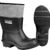 Botas Wellingtons Filcak, color negro, talla 10,5 Lemigo