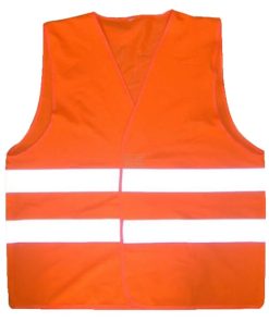 Chaleco, naranja alta visibilidad, 3XL