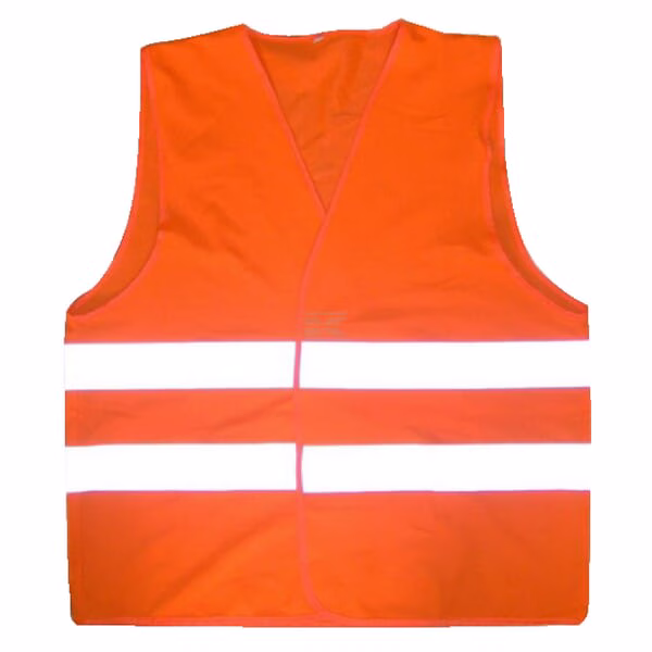 Chaleco, naranja alta visibilidad, L 1 Chaleco, naranja alta visibilidad, L