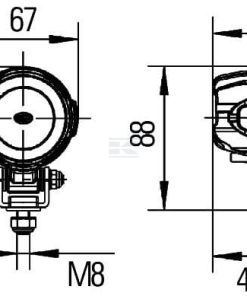Faro de trabajo Modul 50, LED