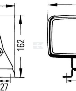 Lámpara de trabajo Double Beam