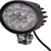 Luz de trabajo LED, 1200 lm, ovalada, 12-24 V, transparente, 65 x 120 mm, 8 LEDs, ValueFit de Hella
