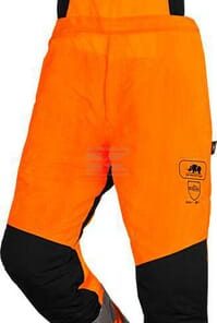Peto motosierra, naranja alta visibilidad, 1RH1, L