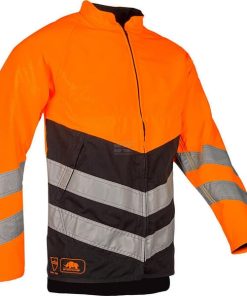 Chaqueta forestal, naranja-negro alta visibilidad, 4XL, de SIP