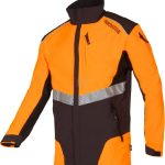 Chaqueta, naranja alta visibilidad, 2XL, W-Air