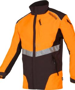 Chaqueta, naranja alta visibilidad, 2XL, W-Air