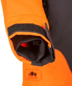 Chaqueta, naranja alta visibilidad, 2XL, W-Air