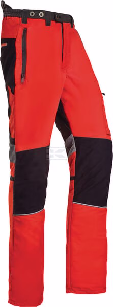 Pantalón silvicultura, rojo-gris, talla 3XL, de SIP 1 Pantalón silvicultura, rojo-gris, talla 3XL, de SIP