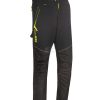 Pantalón silvicultura impermeable, negro alta visibilidad, talla M, de SIP 40 Pantalón silvicultura impermeable, negro alta visibilidad, talla M, de SIP