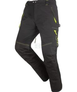 Pantalón silvicultura impermeable, negro alta visibilidad, talla M, de SIP