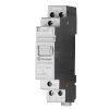 Relé impulso modular 17.4mm., 2 N.A., 4 secuencias de conmutación 24V DC/AgSnO2