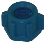 Tuerca de boquilla, roscado, SW13, color azul, Arag