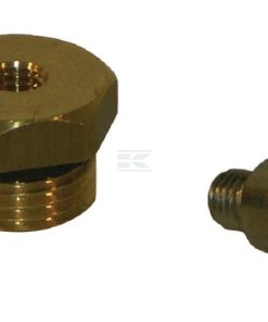 Tornillo tapón+purgador.