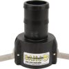 Pieza en M Camlock 2" x empalme de manguera 2", Banjo