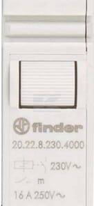 Telerruptor 2NO 16A 230VAC