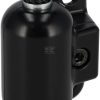 Soporte espejo inferior 260, negro, izq., Ø14-20 mm