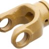 Horquilla para tubo perfilado, Ø36 mm, Serie 4 Bondioli&Pavesi