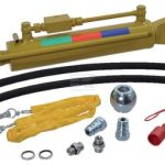 Cilindro hidráulico de 3er punto, gancho con bola Cat.3, bola Cat.3, Ø70 mm