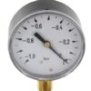 Manómetro Ø100mm 1/2" -1-0bar