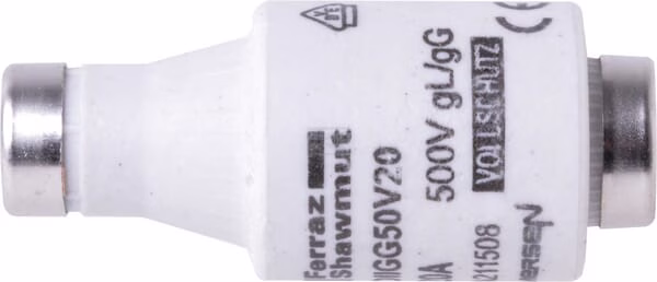 Fusible 500V 20A Longitud 50mm 3 Fusible 500V 20A Longitud 50mm