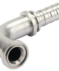 Racor pres. DN32+50,8 brida 90°