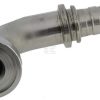 Racor pres. DN32+63,5 brida 90°