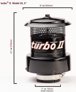 Prefiltro aire turbo® 2, Tipo 24-3"