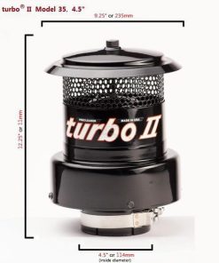 Prefiltro aire turbo® 2, tipo 35 de 4.1/2".